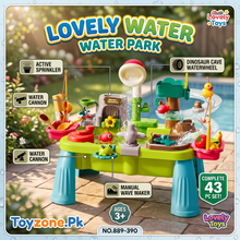 43-Piece Lovely Water Park Play Table