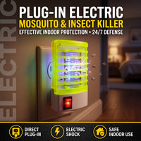 Thumbnail for Electric Mosquito Killer Green And White with On And Off Switch