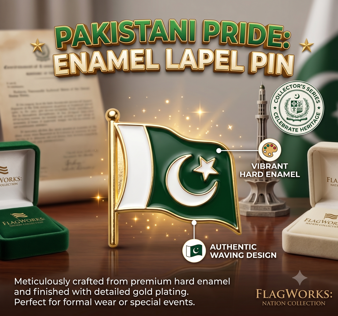 Pakistan Happy Independence Day Celebration Deal Pack Of 10