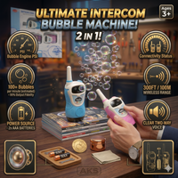 Thumbnail for 2-in-1 Wireless Intercom Bubble Machine