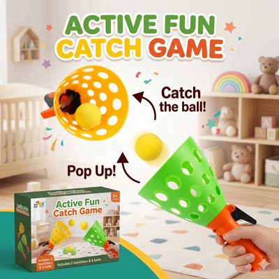 Fun Blast Click and Catch Twin Ball Game