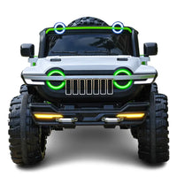 Thumbnail for Big Electric Ride On Jeep Eva Tyre For Boys And Girls