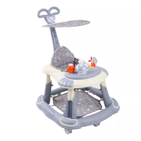 Thumbnail for Cute Baby 2 in 1 Folding Musical Walker