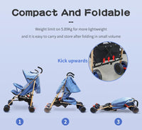 Thumbnail for Baby Pram Carriage Pushchair Stroller