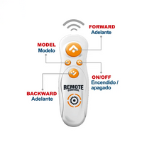 Thumbnail for Remote Control Wireless Robot With Light and Sound