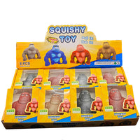 Thumbnail for Soft Stretch Gorilla Stress Relief Toy Assortment (Mini Size)