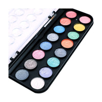 Thumbnail for Mont Marte Metallic Watercolour Set 17 Pcs
