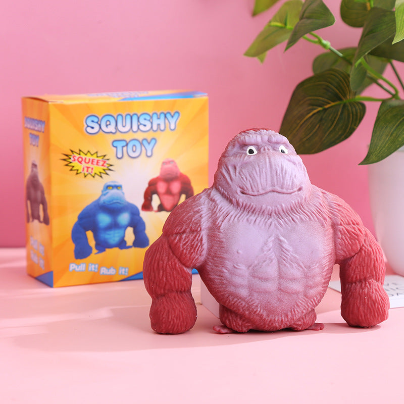Soft Stretch Gorilla Stress Relief Toy Assortment (Mini Size)