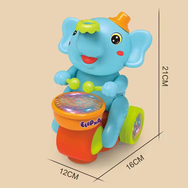Battery-Operated Musical Elephant