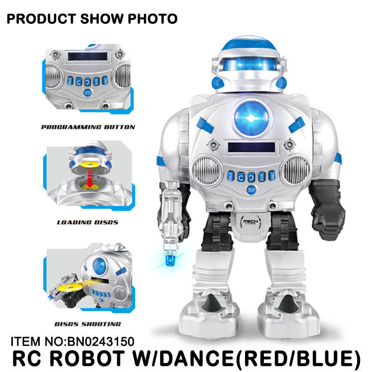 Remote Control Robot Disc Launcher