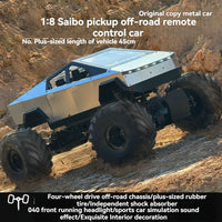 Thumbnail for 1.8 Scale Remote Control Cyber Truck 2.4GHz