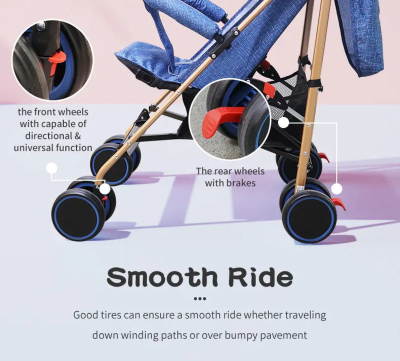 Baby Pram Carriage Pushchair Stroller