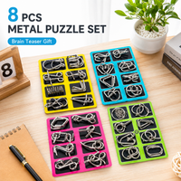 Thumbnail for Metal Wire Magic Puzzle Set