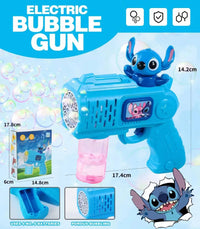 Thumbnail for Electric Bubble Gun Toy With Light