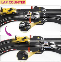 Thumbnail for Track Racing Cars With 4High-Speed Slot For Kids