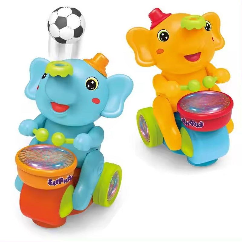 Battery-Operated Musical Elephant