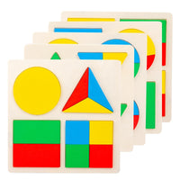 Thumbnail for Montessori Squares and Circles Wooden Toys