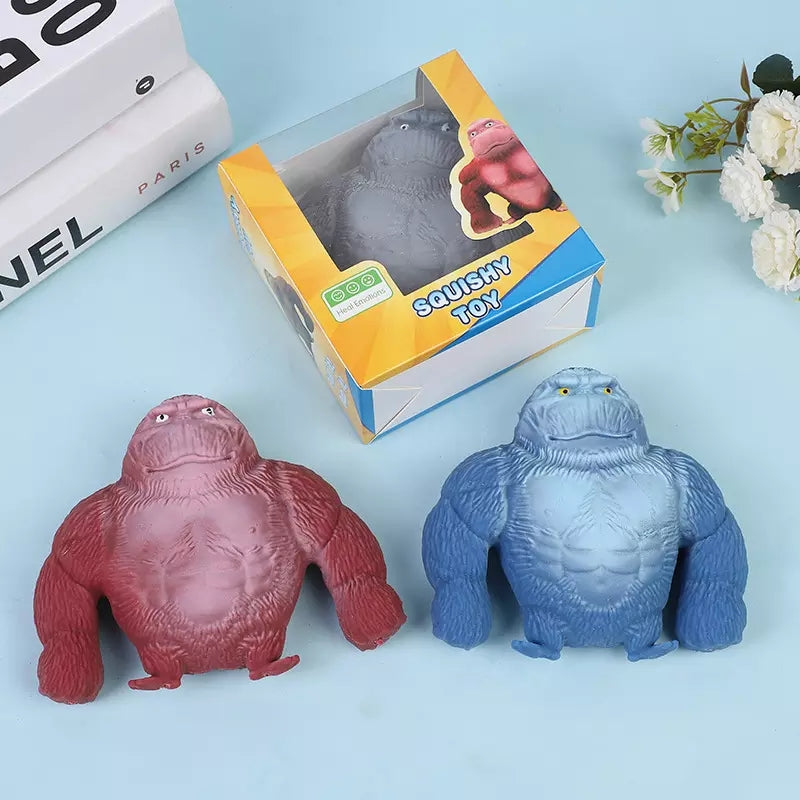 Soft Stretch Gorilla Stress Relief Toy Assortment