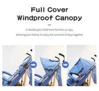 Thumbnail for Baby Pram Carriage Pushchair Stroller