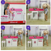 Thumbnail for Penelope & Friends Wooden Kitchen Set