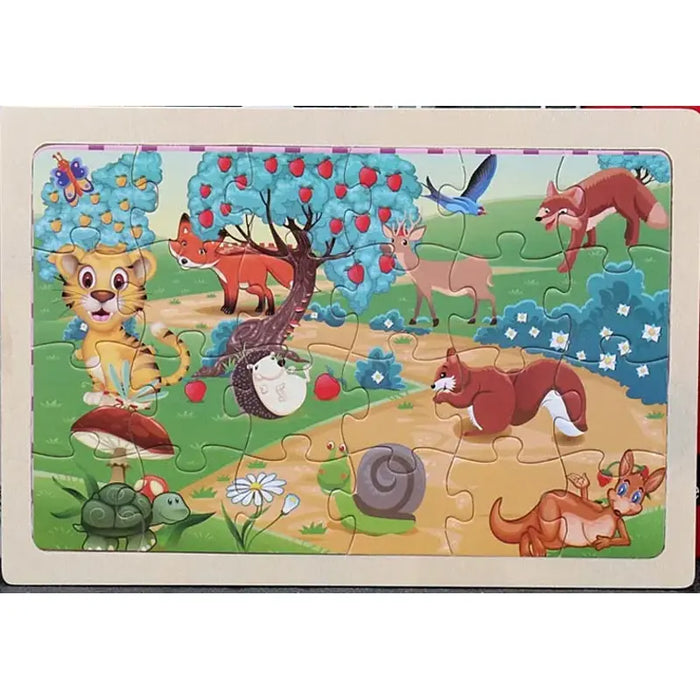Educational Wooden Puzzle  Set-Farm