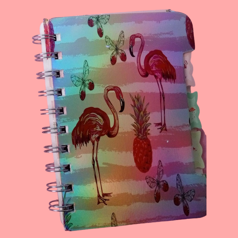Fancy Flamingo Notebook