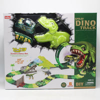 Thumbnail for 143 Pcs Remote Control Dino Spray Track Set