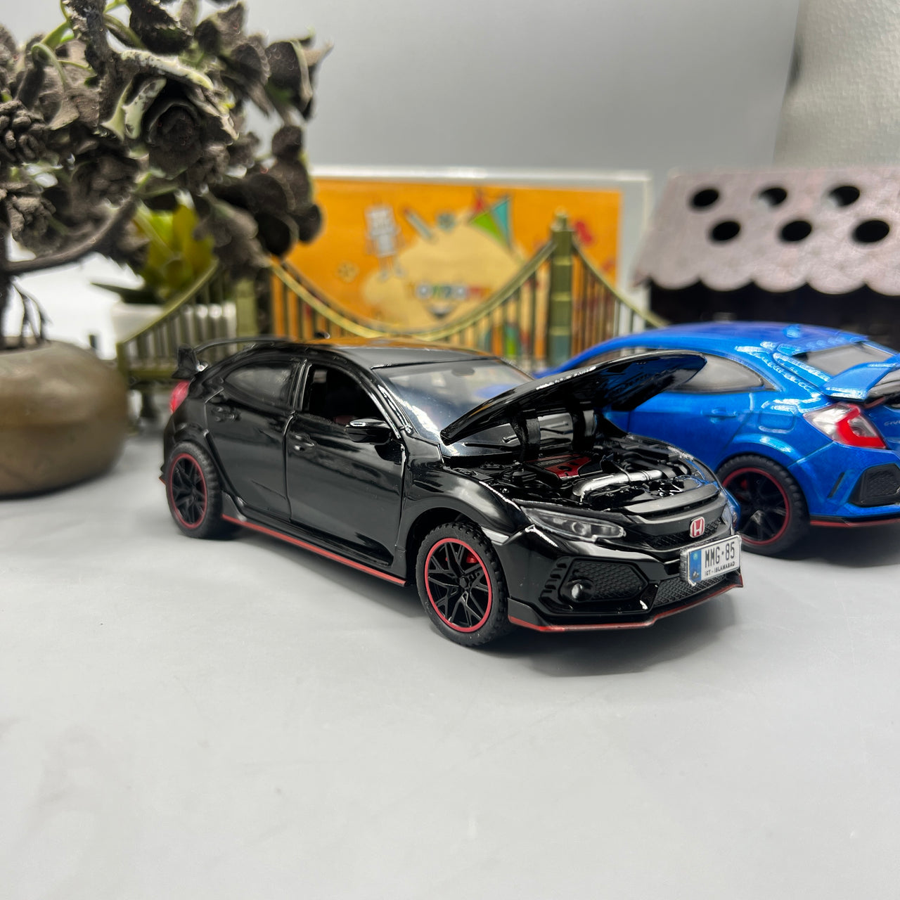 Honda Civic Type R Car Model Alloy With Lights & Sound