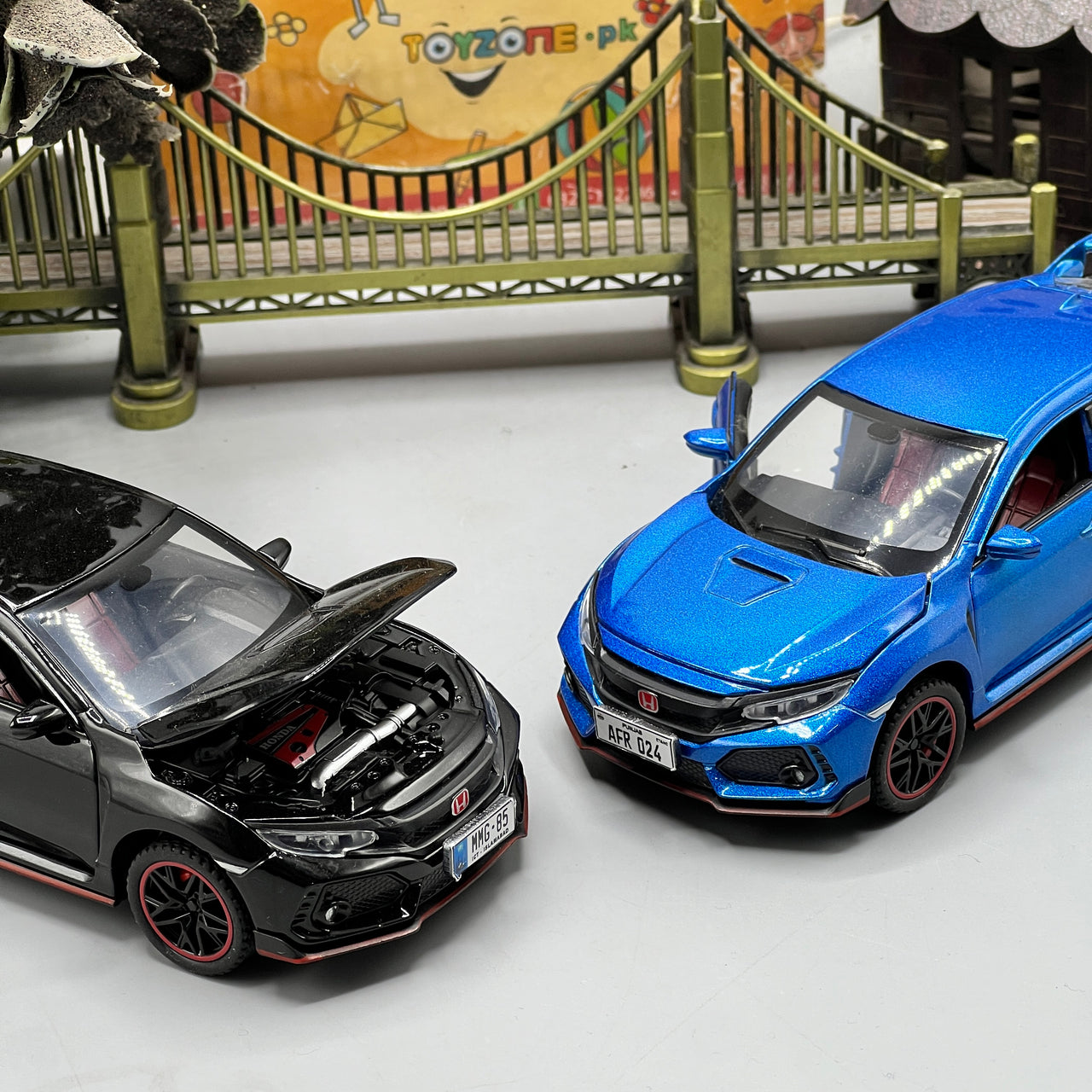 Honda Civic Type R Car Model Alloy With Lights & Sound