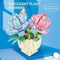 Thumbnail for DIY Flowers Plant Block (293 Pcs)