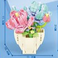Thumbnail for DIY Flowers Plant Block (293 Pcs)