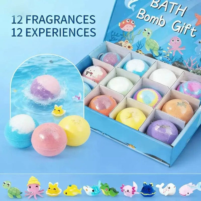 1 Piece Kindergarten Bath Bombs With Surprise Inside Toys