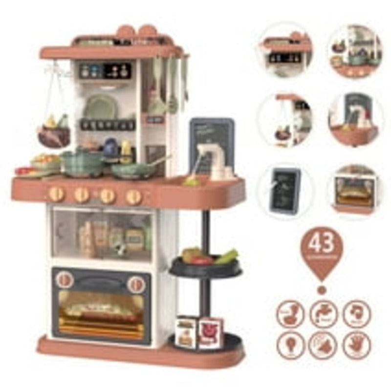 Kitchen Play Set With Coffee Maker Machine