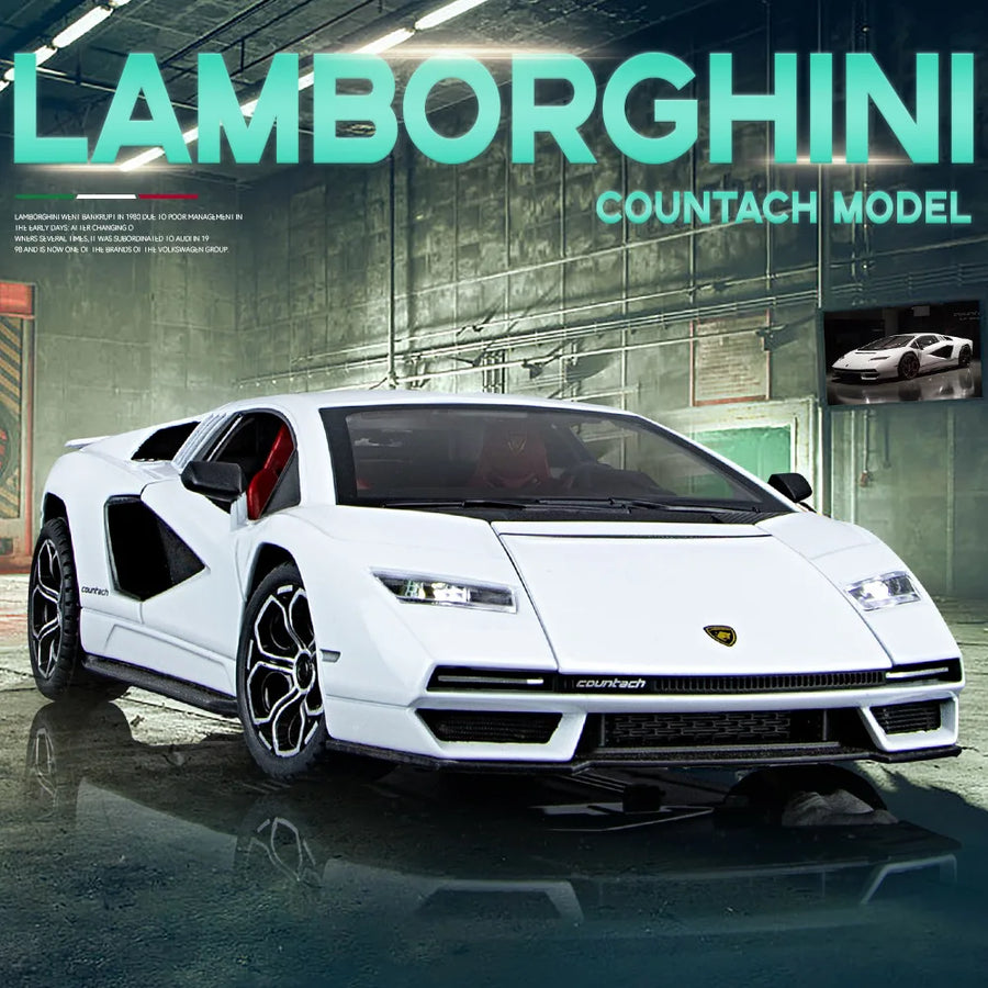 Diecast 1:24 Lamborghini Countach Car