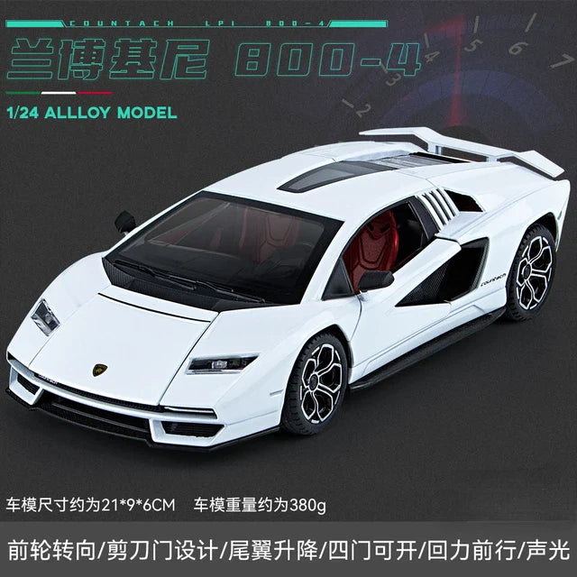 Diecast 1:24 Lamborghini Countach Car