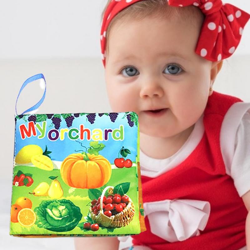 Cartoon Character Kids Learning Soft Cloth Book