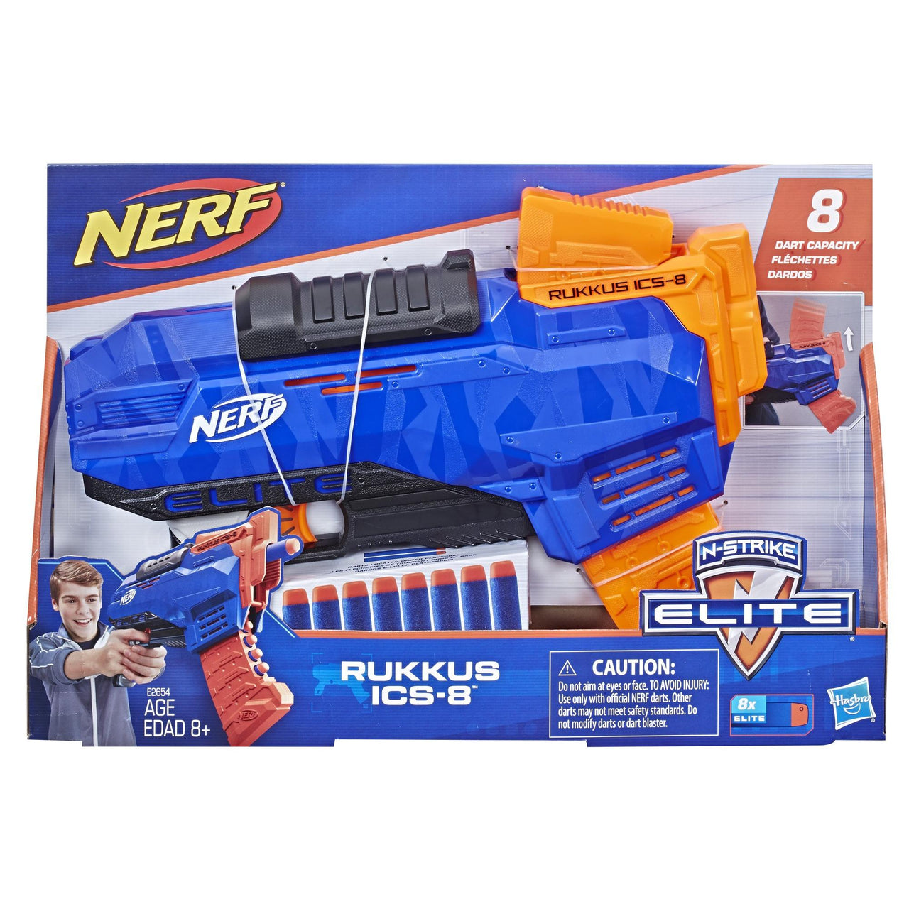 Nerf N-Strike Elite Rukkus ICS-8 Toy