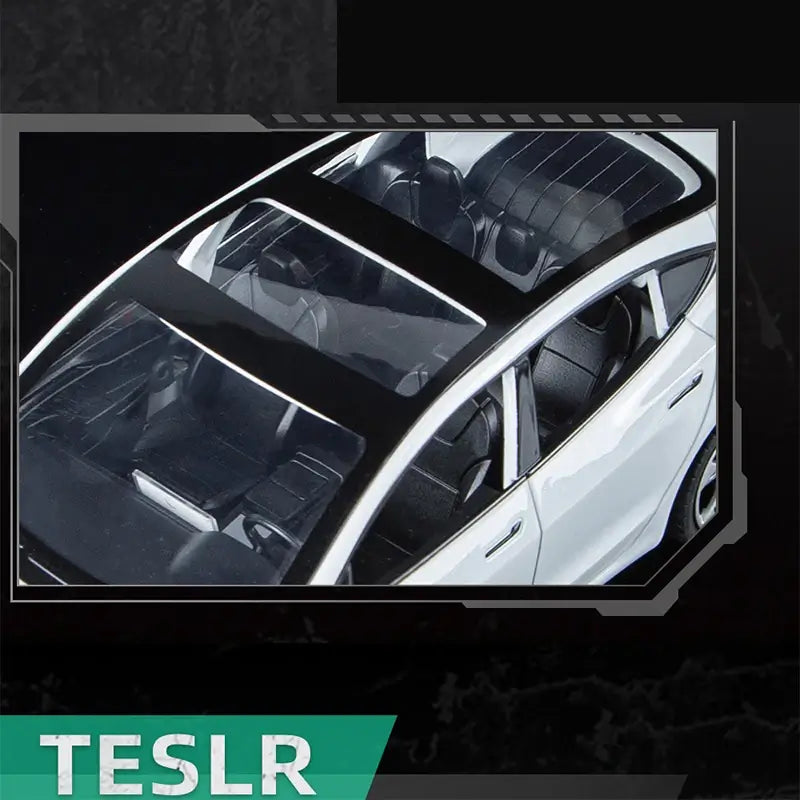 Diecast Tesla Roadster Model Car 1:24 Scale