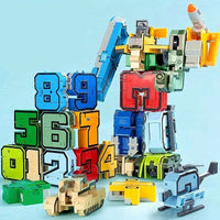 Thumbnail for 5 Pcs Transforming Numbers Figure