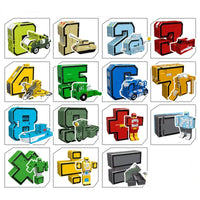 Thumbnail for 5 Pcs Transforming Numbers Figure