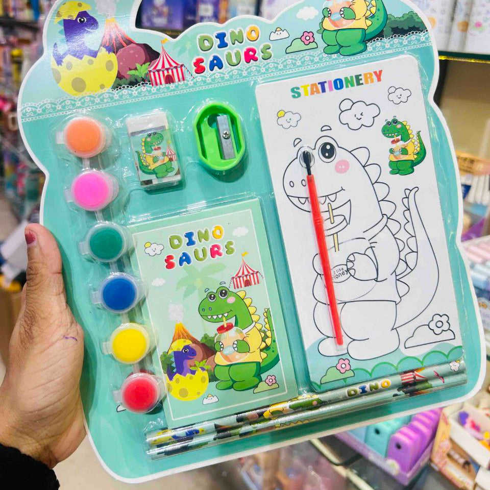 Stationary Kit Coloring Gift Set