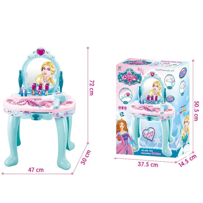 Kids Princess Vanity Dressing Table Playset