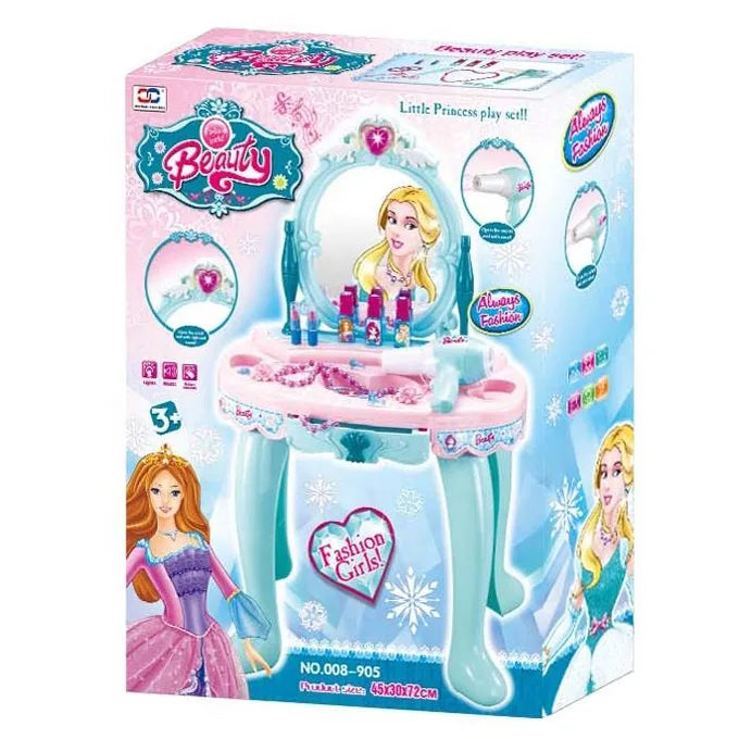 Kids Princess Vanity Dressing Table Playset