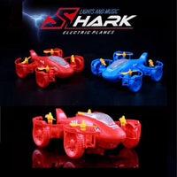 Thumbnail for 2 in 1 Shark Plane Battery Operated Car