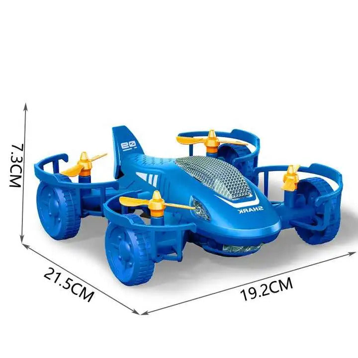 2 in 1 Shark Plane Battery Operated Car
