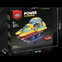 Thumbnail for Power Catamaran Boat Building Blocks