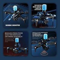Thumbnail for Remote Control Drone with Triple Camera And Water Ball Shooter