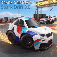 Thumbnail for RC Mini BMW M4 Spark Drifting Car
