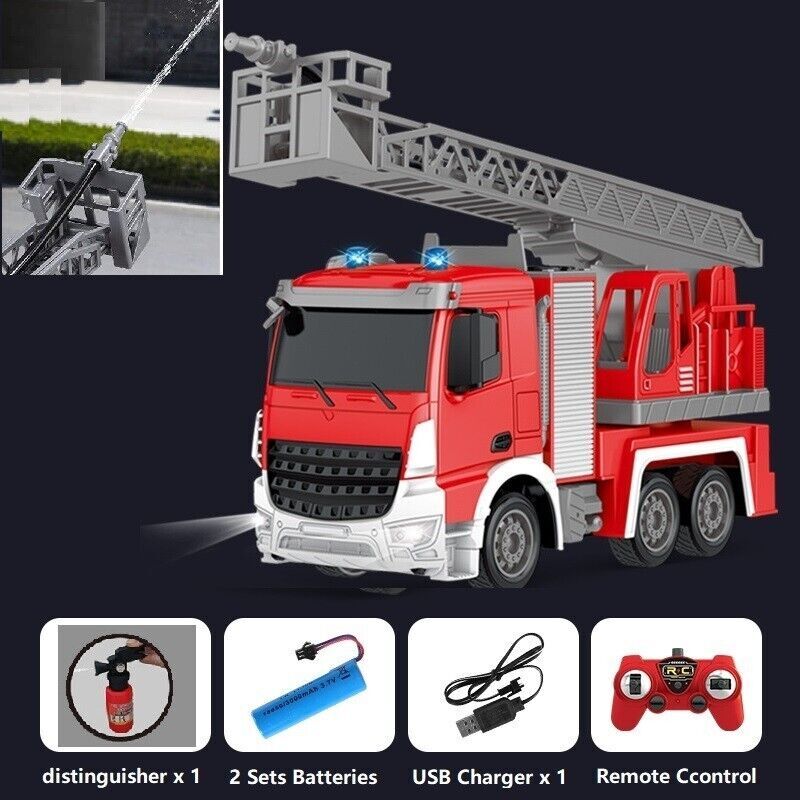 360 Rotate Remote control Fire Truck