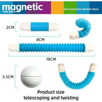 Thumbnail for Magnetic Constructor Building Stick With Flexible Tube